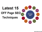 Off Page SEO Techniques