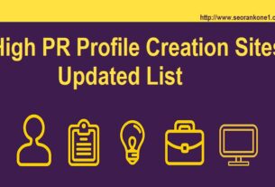 high pr profile creation sites