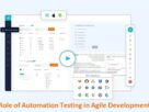 Role of Automation Testing in Agile Development